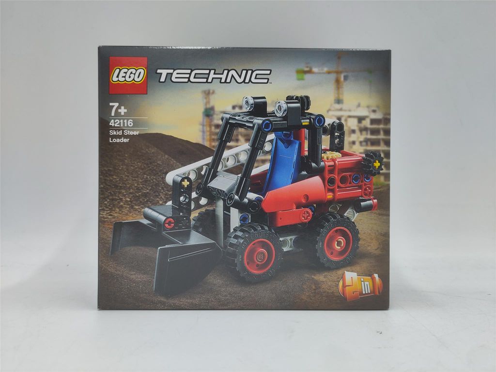 LEGO 42116 Technic Kompaktlader, Bagger - Hot Rod, 2-in-1 Produktbild 