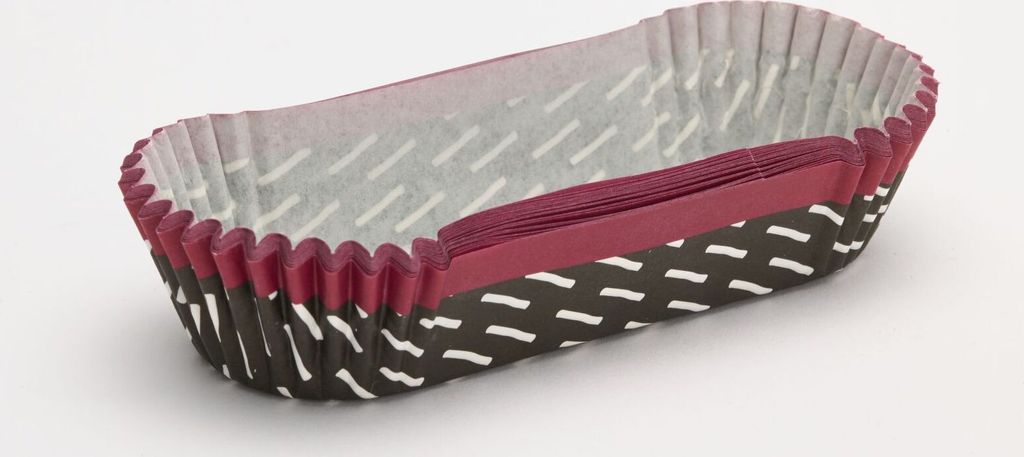 Birkmann Eclairs-Papierförmchen Granita 10 cm 24 Stück