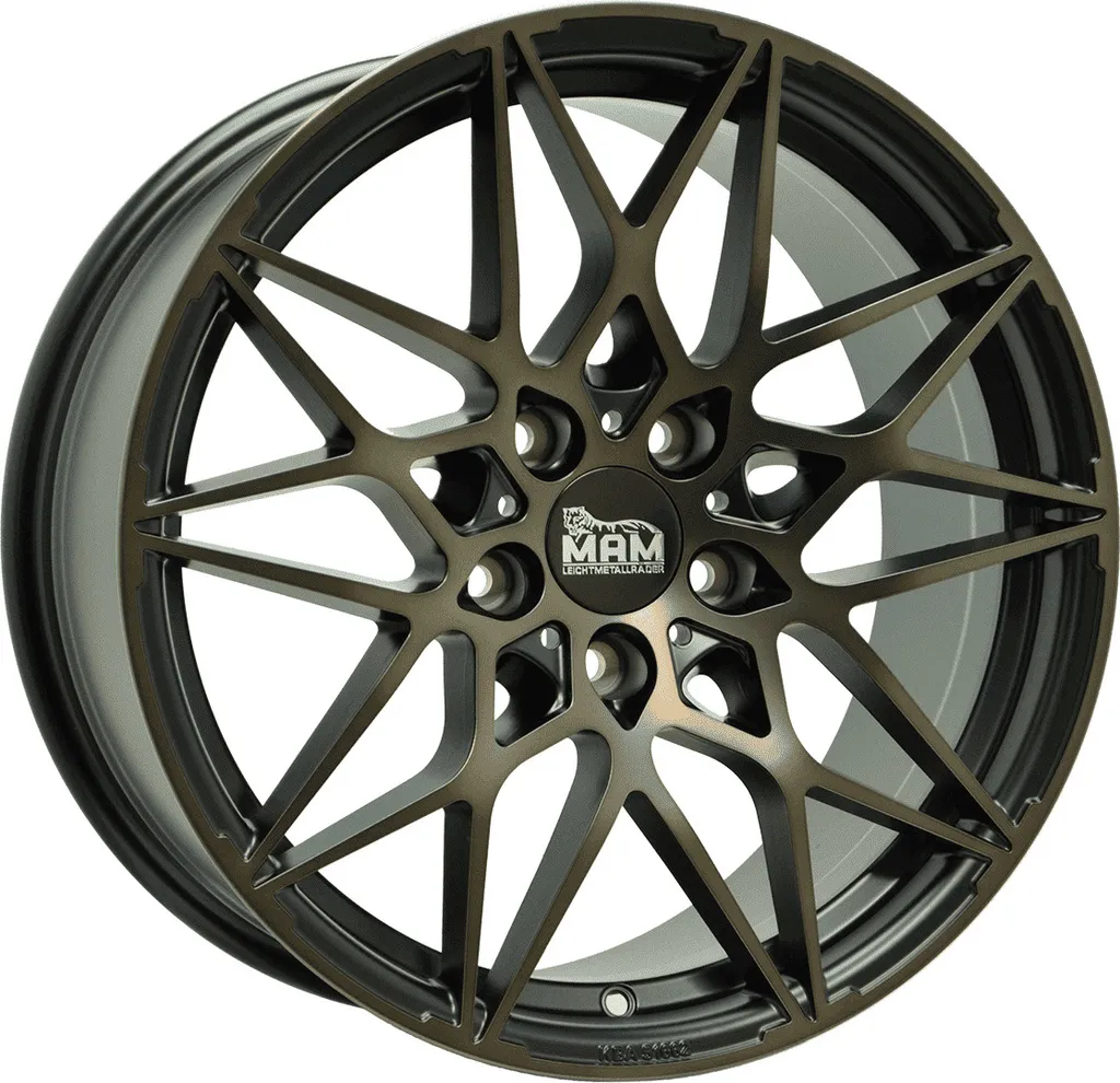 Jantes MAM B2 20 pouces 5x120 ET35 Matt Black Bronze pour BMW