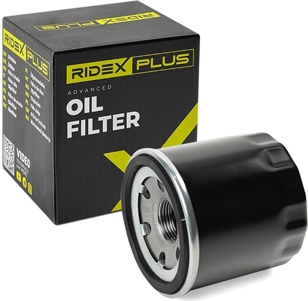 Ölfilter RIDEX PLUS 7O0026P Anschraubfilter passend für MERCEDES-BENZ E-Klasse T-modell (S212) SL (R230) SPRINTER 3-t Pritsche/Fahrgestell (903)
