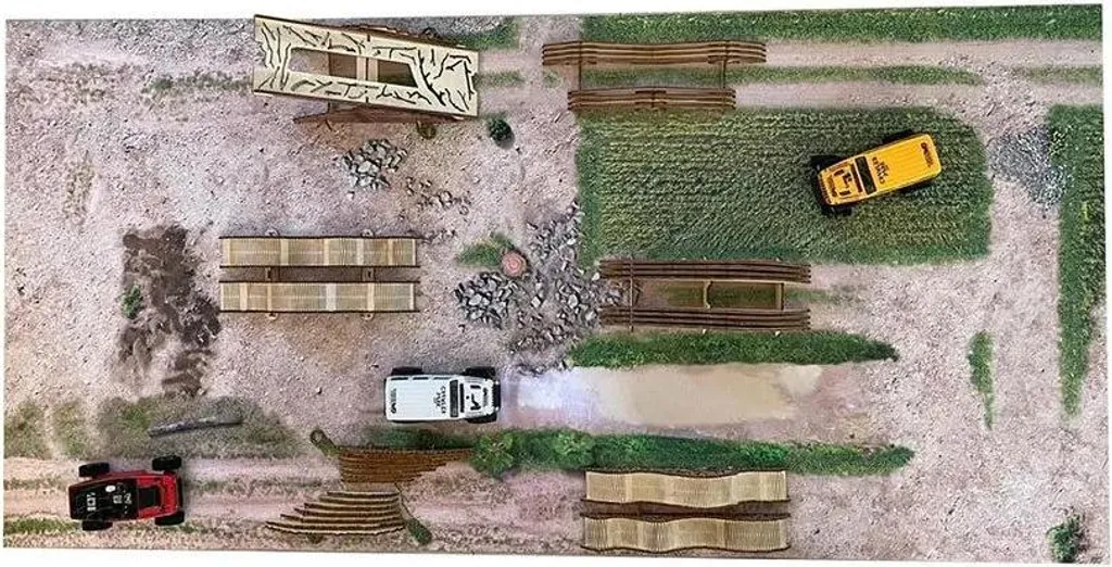 Crawler Park RC Tapis 1/24 Télécommandé Circuit Multicolore One Size - 2