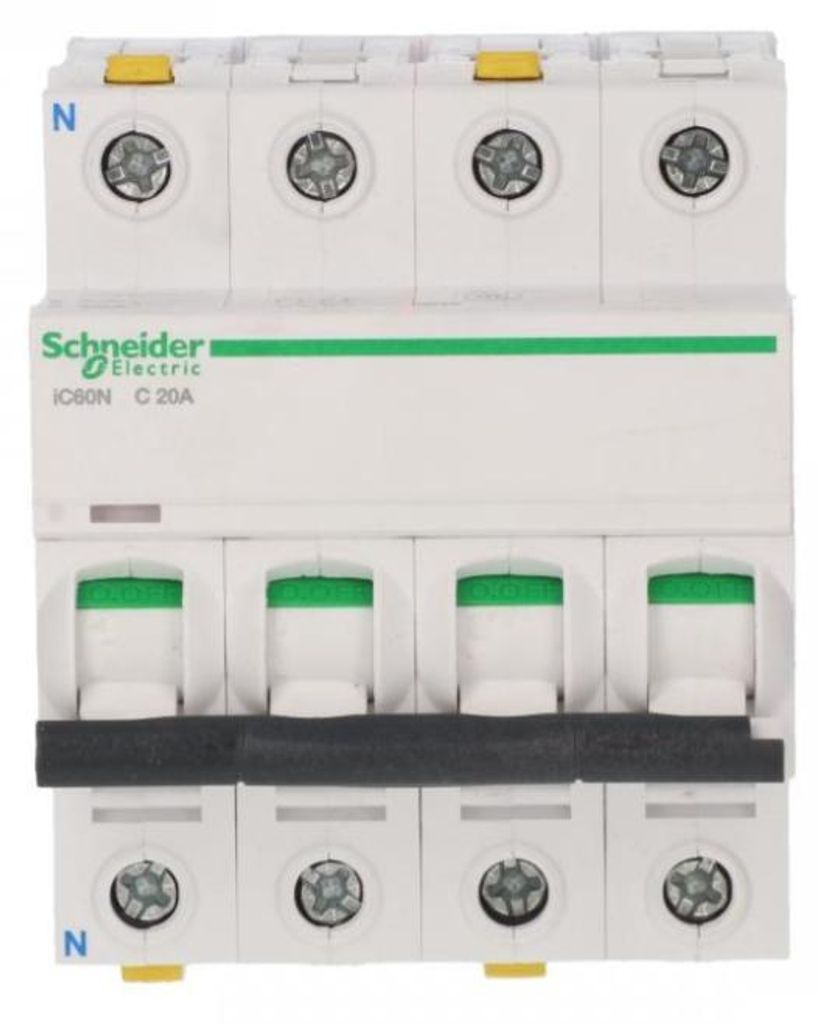 Schneider Electric A9F04720, tipo C, 36000 A, grado de Imagen del producto 