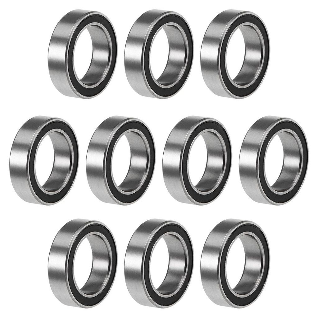 10 Stš¹ck Doppelt Abgedichtet Kugellager Kugellager Set Rillenkugellager 6700-2rs Z2 10mm x 15mm x 4 mm Chromstahl kugellager gro? Skateboard Bea...
