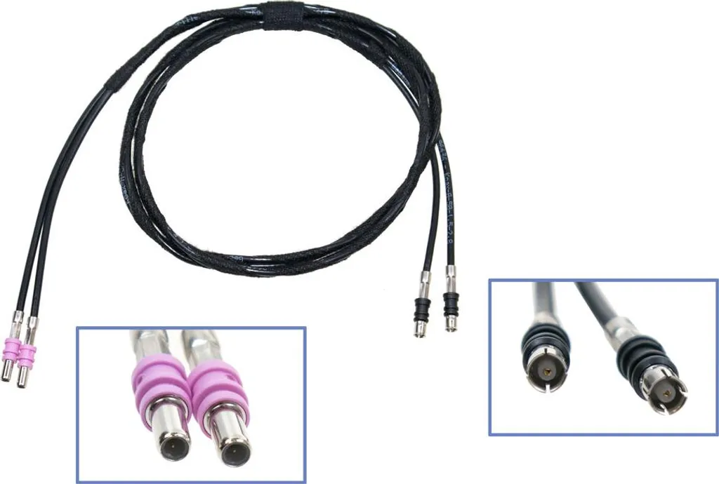 Cavo Antenna Auto Fakra Doppia Femmina a Doppio Maschio Z-Code