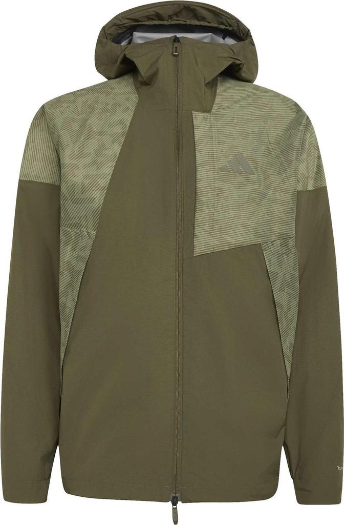 ADIDAS Terrex Xperior Hybrid Primeknit Herren Outdoor Jacke mit Kapuze grün S