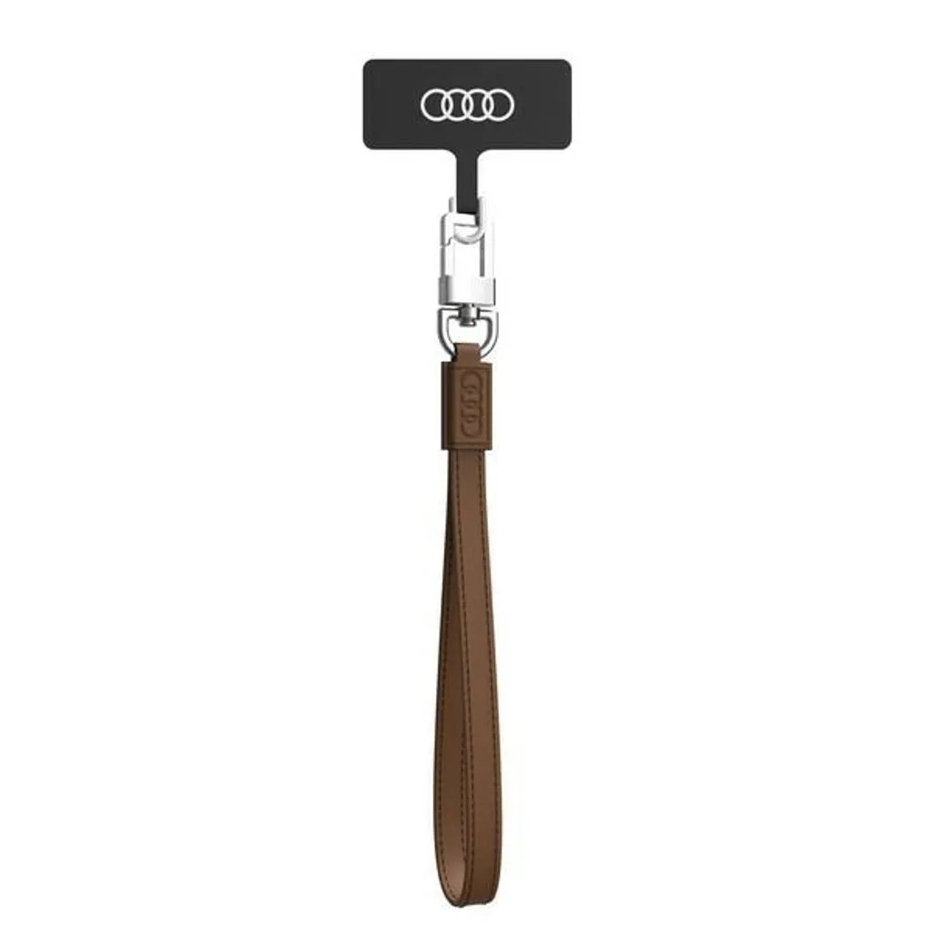 Cordino Audi in Pelle Marrone 28cm - Accessorio Originale Au-Hslsl-Gt/D1-Bn