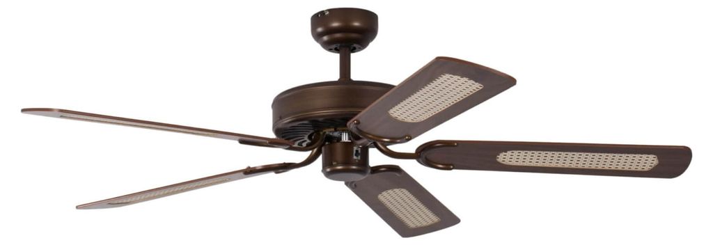 Ventilatore da soffitto Potkuri Bronzo antico / Acagiù 132 Immagine del prodotto 