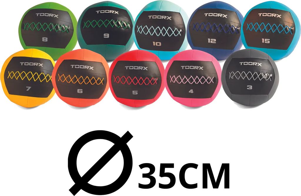 Toorx Fitness Wall Ball 3 - 15 kg - 7kg