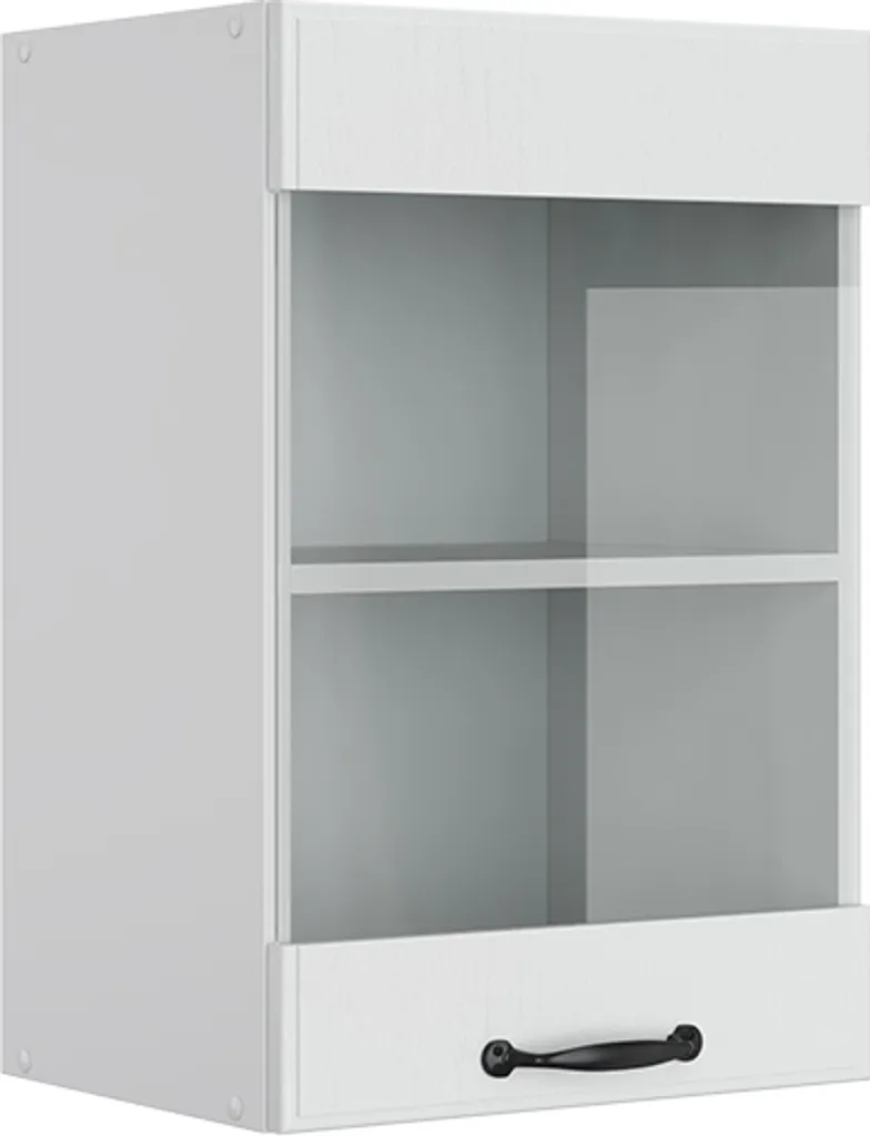 Vitrine de cuisine Vicco R-Line 40cm Blanc - Armoire de rangement fine