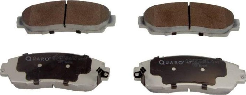 QUARO Bremsbeläge Satz Vorne Bremsklötze für HONDA CR-V III (RE) QP5317