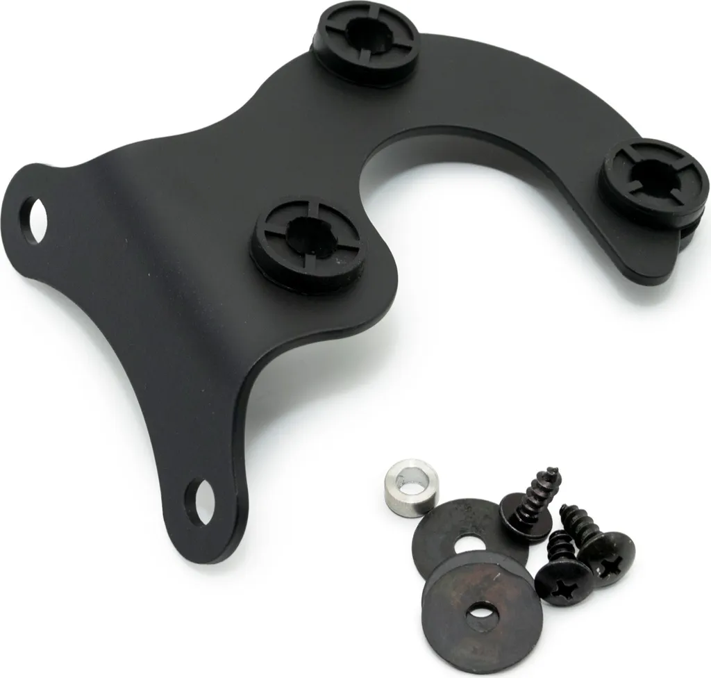 Support Compteur Koso DL-04 pour Yamaha SCR 950 - Montage Noir Acier