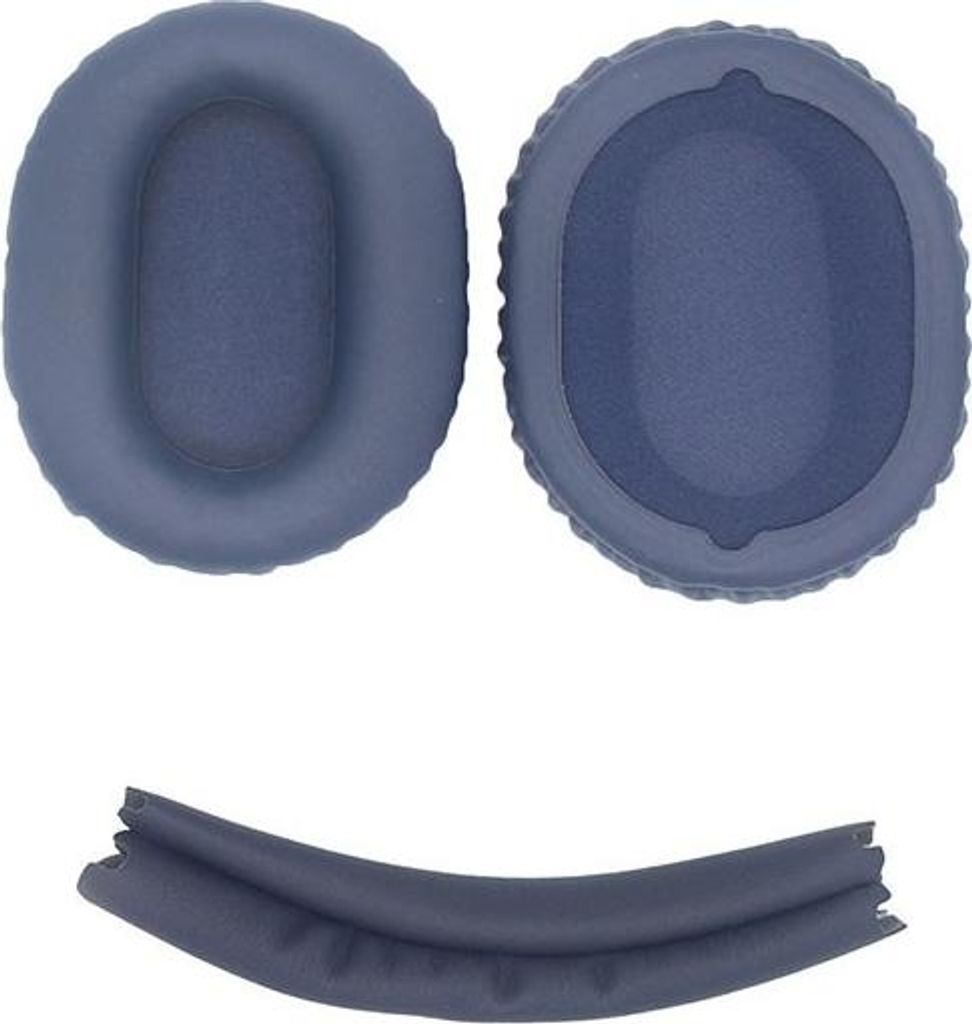 INF Ersatz Ohrpolster + Kopfband Set für Sony WH-CH710N/CH720N (3-teilig) Blau