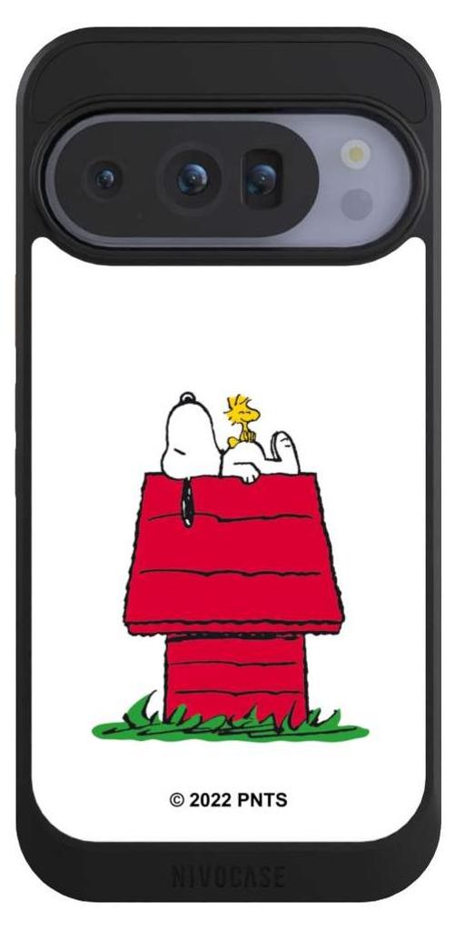 NIVOCASE Hülle für Google Pixel 10 Pro Handyhülle NIVOcore Case Schwarz Offizielles Lizenzprodukt Peanuts Snoopy