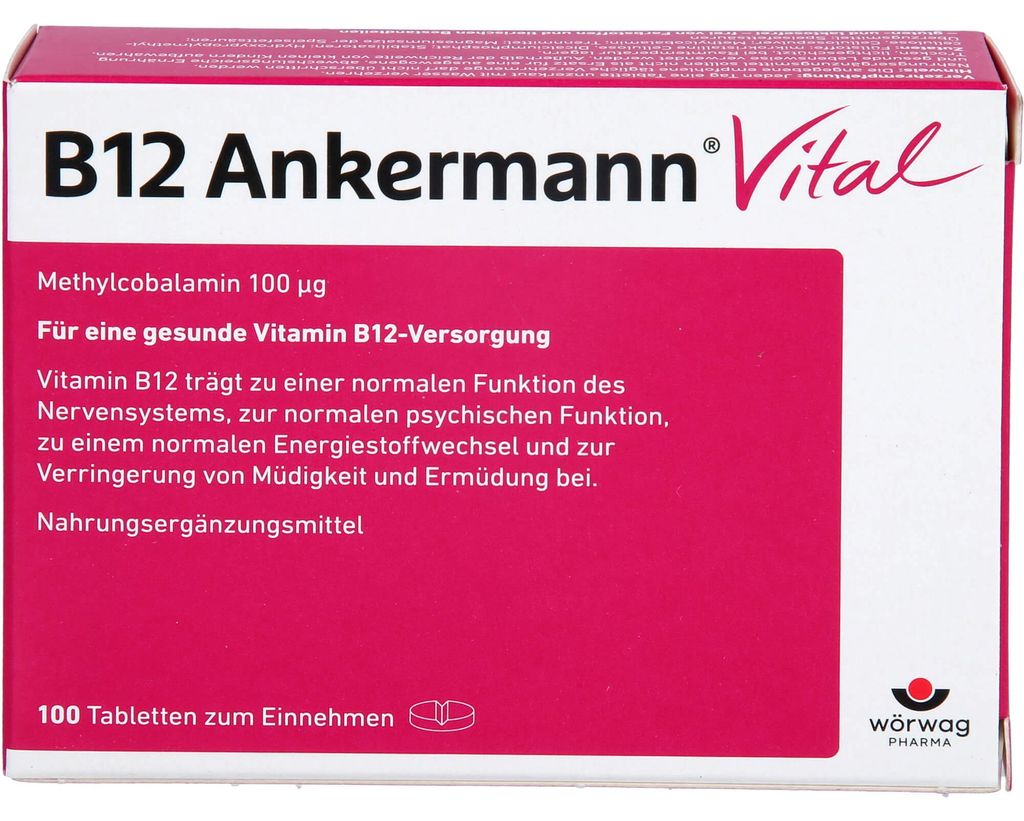 B12 Ankermann Vital, 100 St. Tabletten