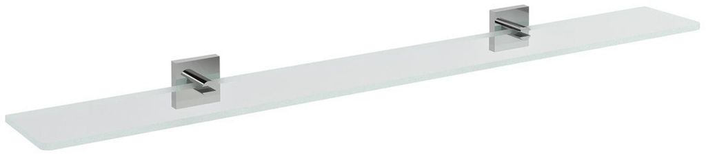 Sapho X-SQUARE Glasablage 1000mm, Chrom/Klarglas