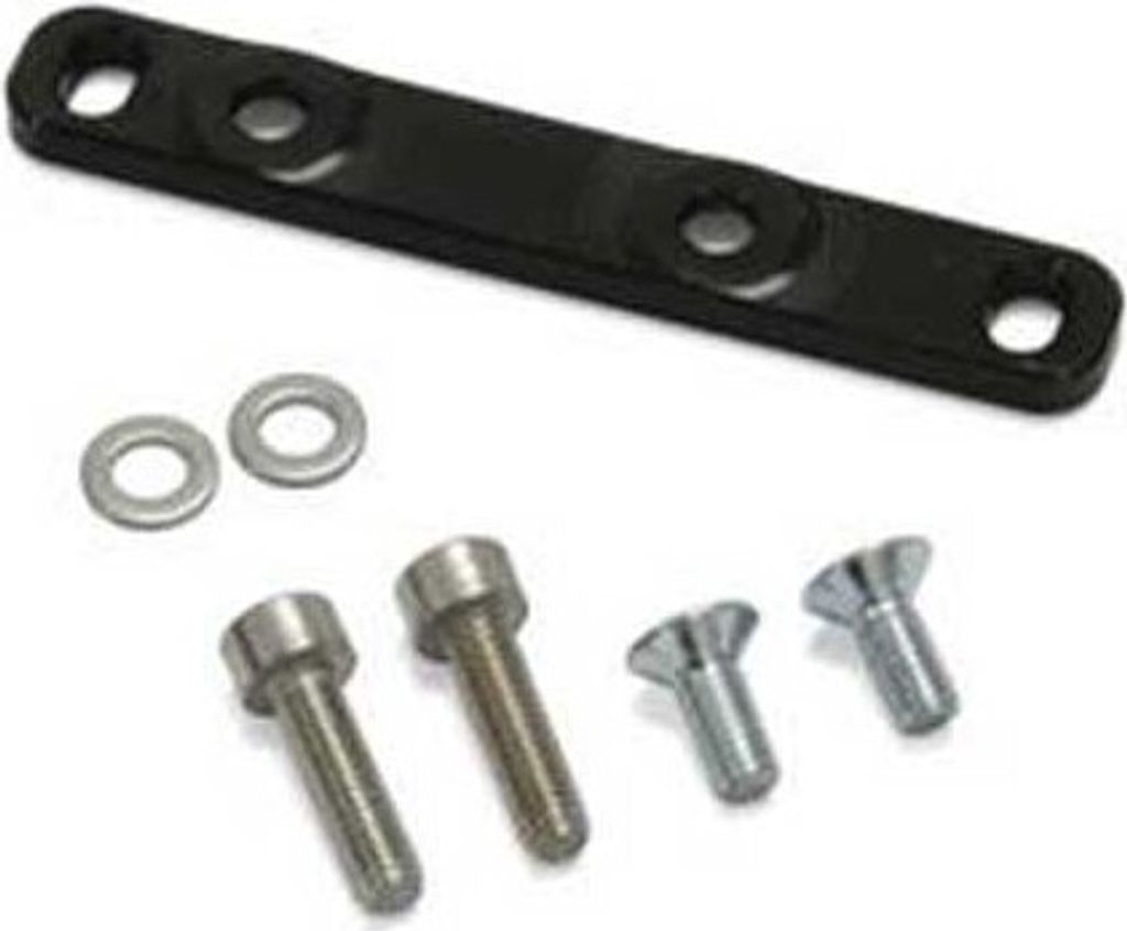 Hope Flat Mount Scheibenbrems-bremssattel-adapter Silber Silber One Size