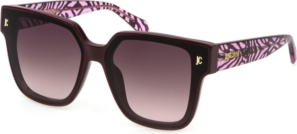 Just Cavalli SJC089V Prugna pieno lucido 65/13/140 Damen Sonnenbrillen