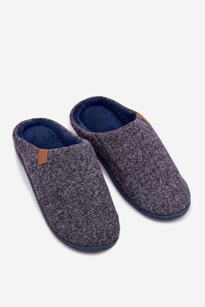 Herrenschlupfschuhe dunkelblau Serevan 43/44 Produktbild 