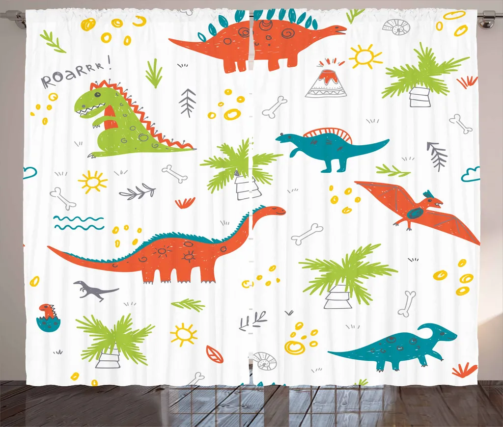 Tenda Rustica Fauna Preistorica ABAKUHAUS 280x245 cm - Arredo Soggiorno