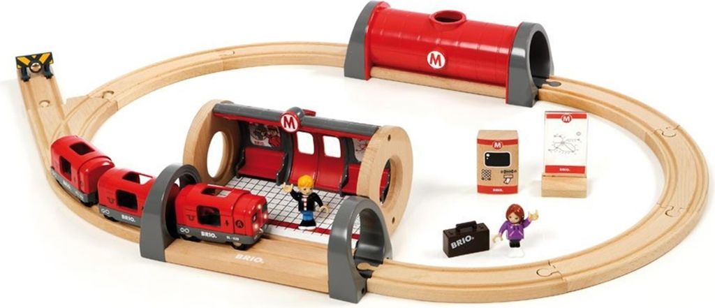 BRIO World - 33513 Metro Bahn Set Produktbild 