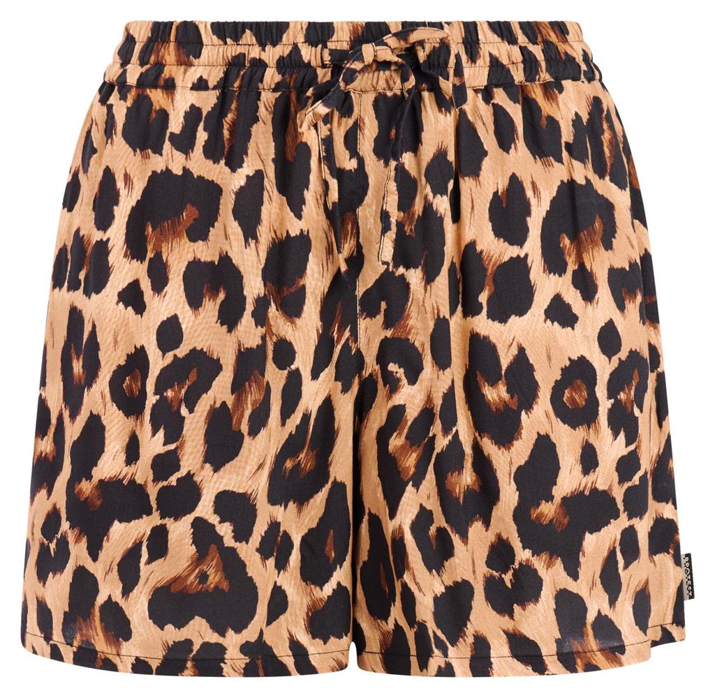 Protest PRTFact leichte Shorts Damen gemustert / Tierdruck gemustert / Tierdruck 38