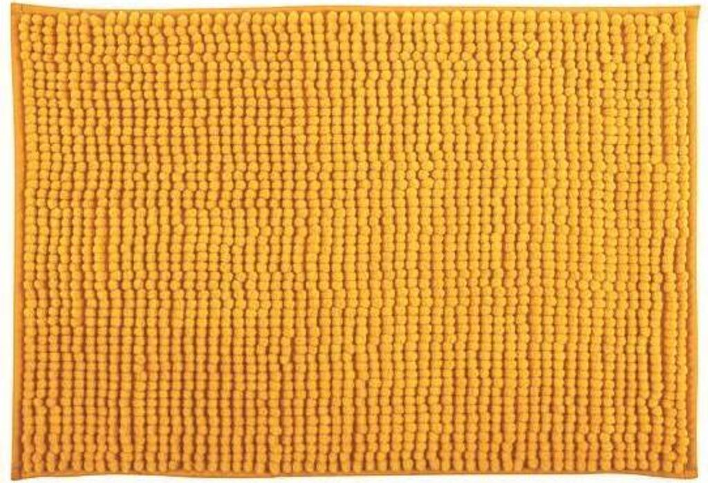 MSV Badteppich/Badematte fur den Boden - safrangelb - 60 x Produktbild 