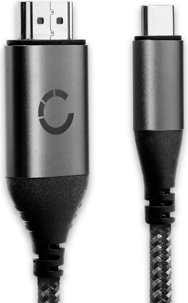 CELLONIC USB-C auf HDMI Adapter Kabel für Video Übertragung: Handy Laptop an TV Monitor Beamer anschließen - Male to Male Type C HDMI Port - Cab...