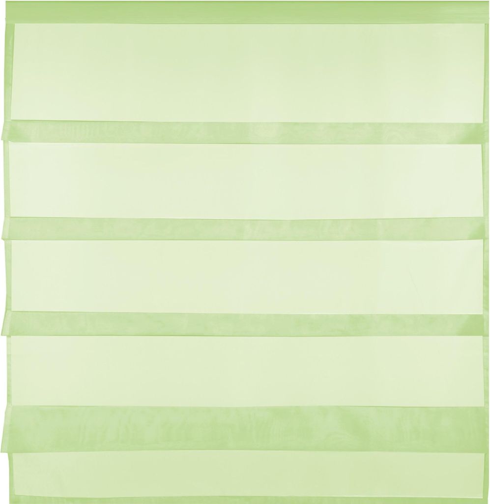 Gardine Raffoptik mit Stangendurchzug, Größe: 100x110cm, Produktbild 