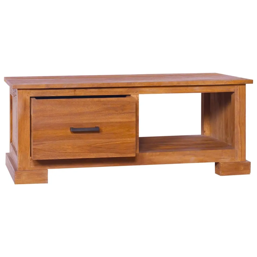 Armoire TV 90x50x37 cm en teck massif Best Möbel modèle CL7433232