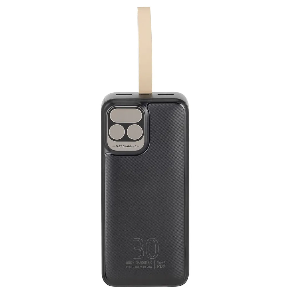 Batterie de Secours 30000mAh PD 20W avec Écran LCD et Multi-Ports - 8