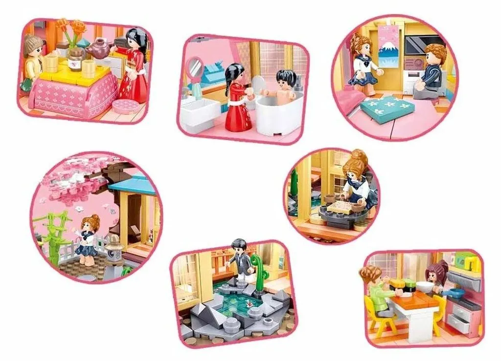 Kit Construction Maison au Sakura M38-B1017 : Occupez vos Enfants ! - 3