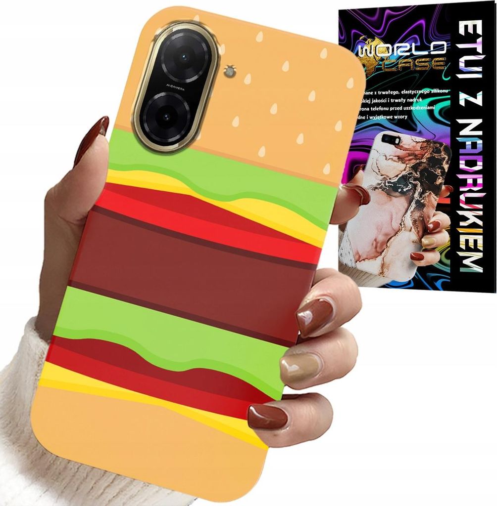 Etui Für Xiaomi Redmi A5 - Etui Burger Cheeseburger Geschenk Etui