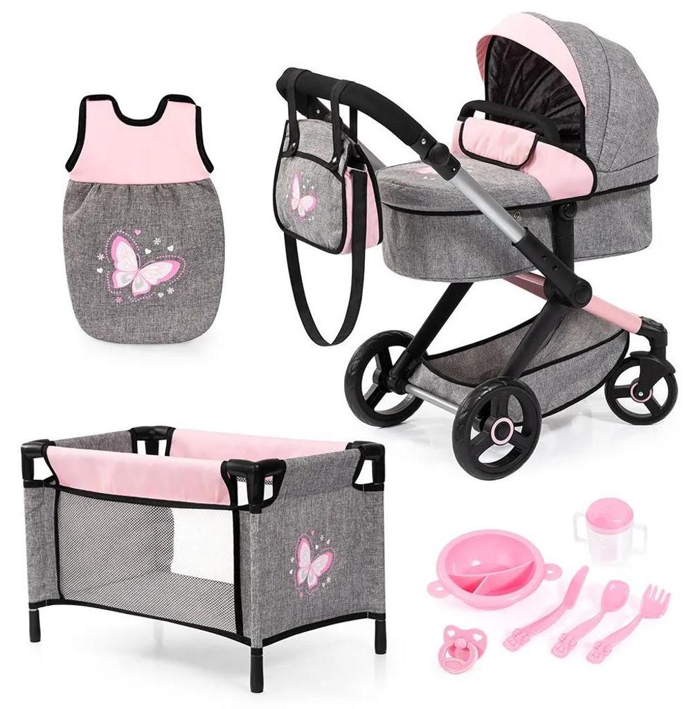 Bayer Design 17033AD, carrito para muñecas Xeo, con asa Imagen del producto 