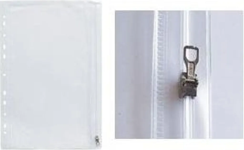Pochette A4 à Glissière pour Voyage et Bureau - Rangement Sécurisé x20