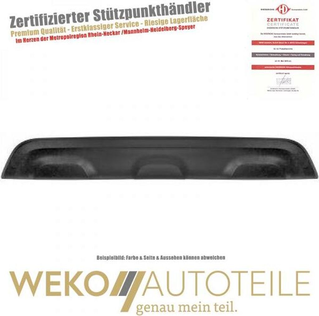 Blende Stoßstange hinten DIEDERICHS 4406267 für RENAULT