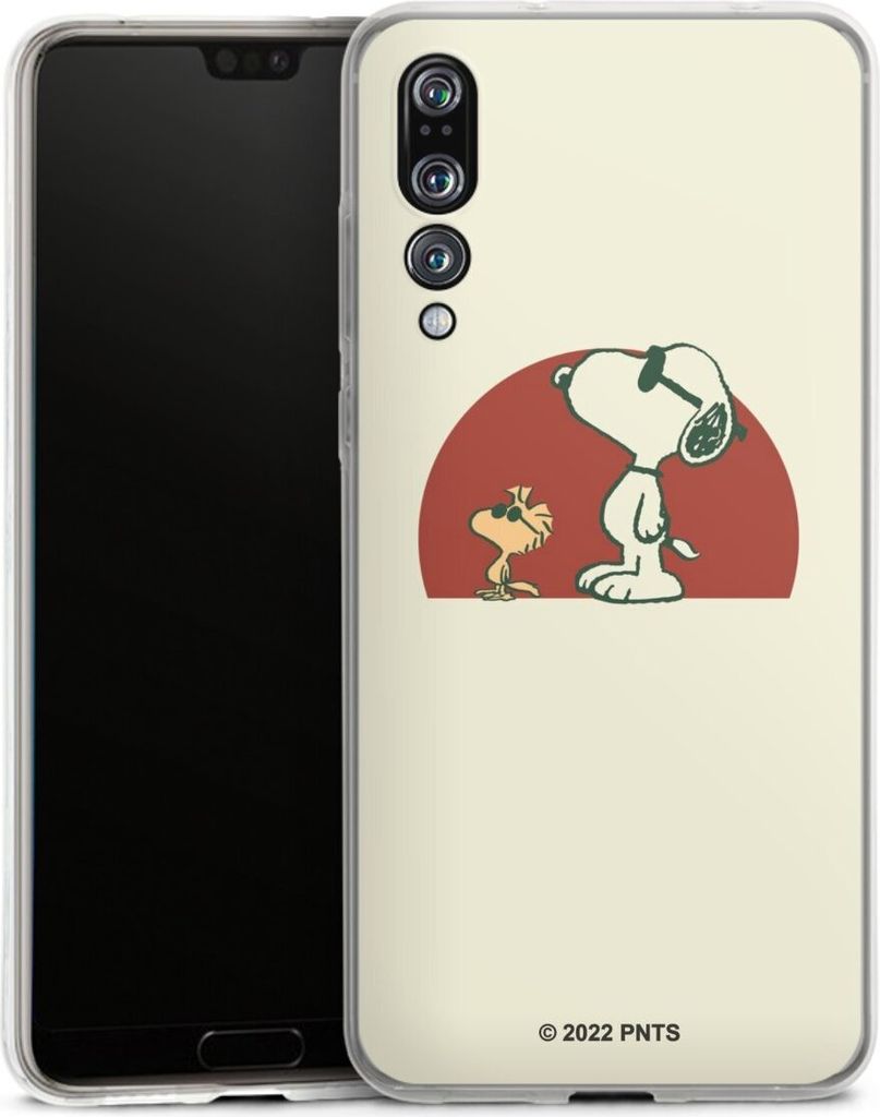 DeinDesign Handyhülle für Huawei P20 Pro Silikon Hülle Case Smartphone Schutzhülle Offizielles Lizenzprodukt Snoopy Kindheit