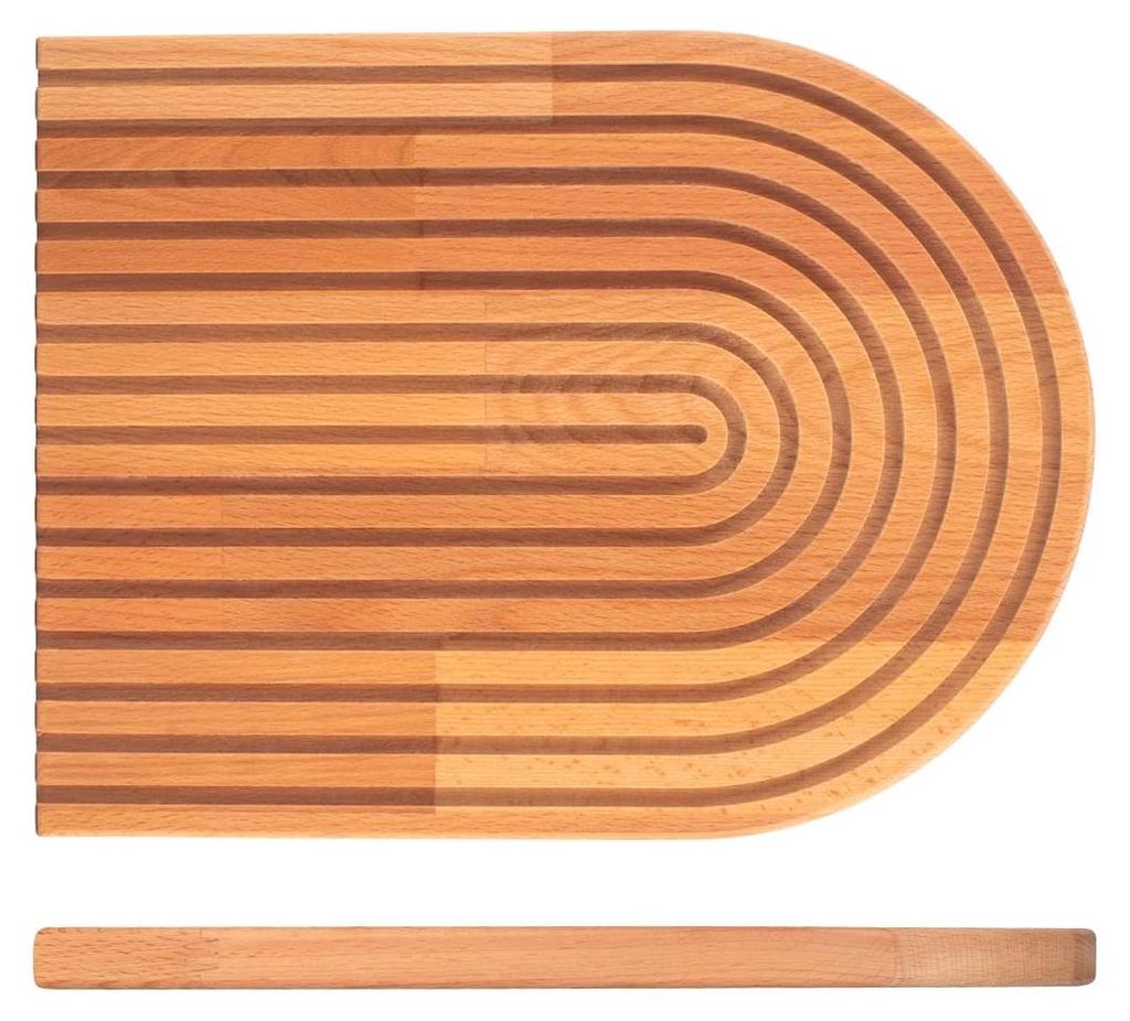 H&H Duplex-Schneidebrett aus Holz cm 20x28x1,8h