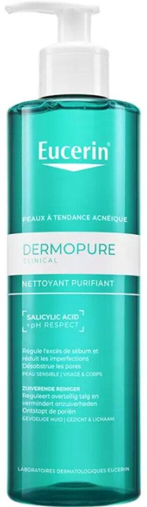 Gel limpiador Eucerin Dermopure (400 ml) Imagen del producto 