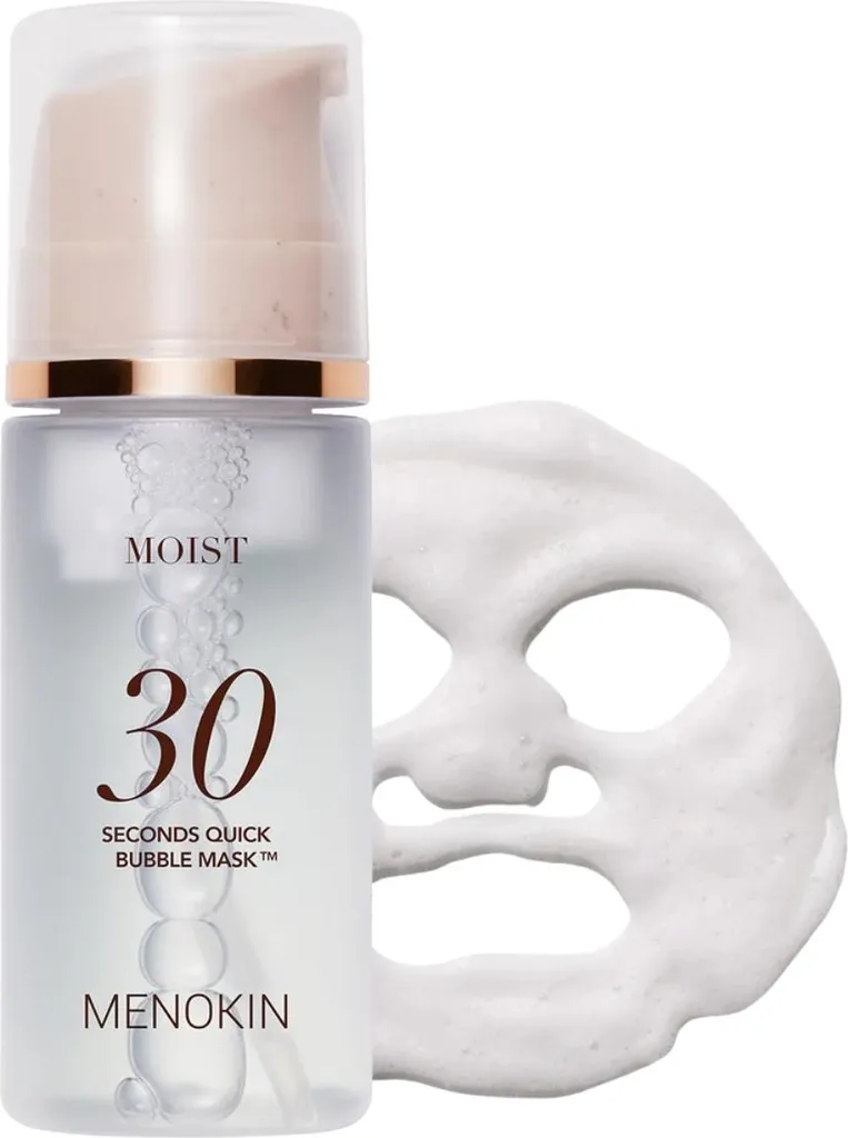 Maschera Viso Menokin Moist 95ml - Trattamento Professionale a Bolle