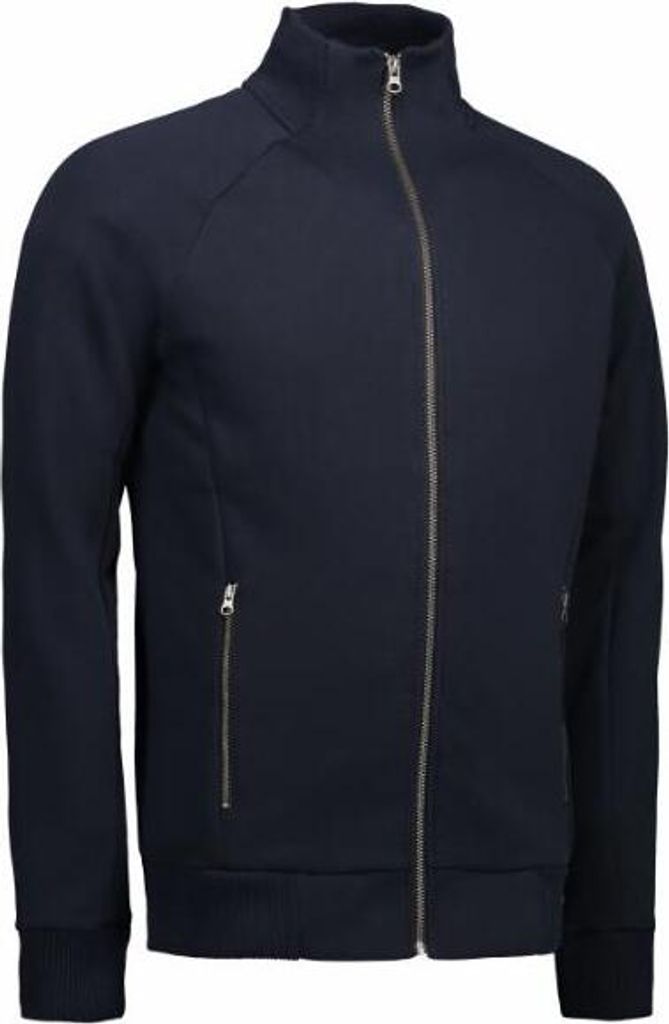 ID-Identity ID Sweat-Cardigan mit Reißverschluss 0628 Herren Gr. L navy