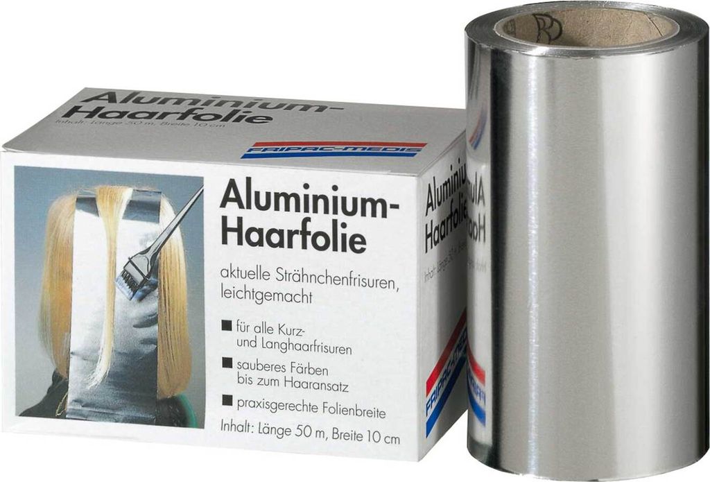 Fripac Alufolie 20 mµ 10 cm x 50m mit Abrisskante Produktbild 