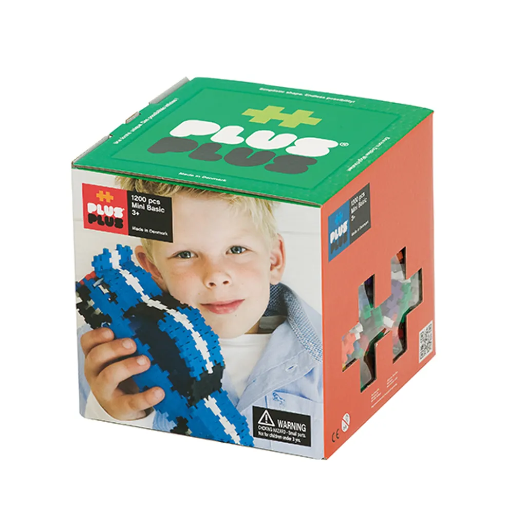Plus-Plus 1200 blocs de construction créatifs : le set géant multicolore