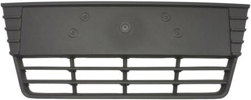 BLIC Lüftungsgitter Grill Stoßfänger für FORD FOCUS III Turnier Schwarz Matt
