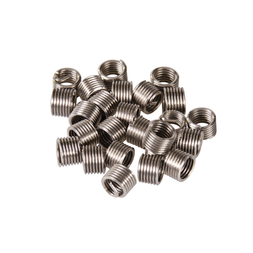 Silverline -Gewindeeinsätze M5 x 0,8 mm, 25er-Pckg.