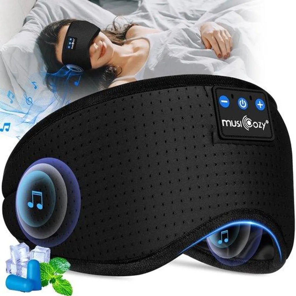 Casque de sommeil Bluetooth 5.4 contre l'insomnie et les ronflements
