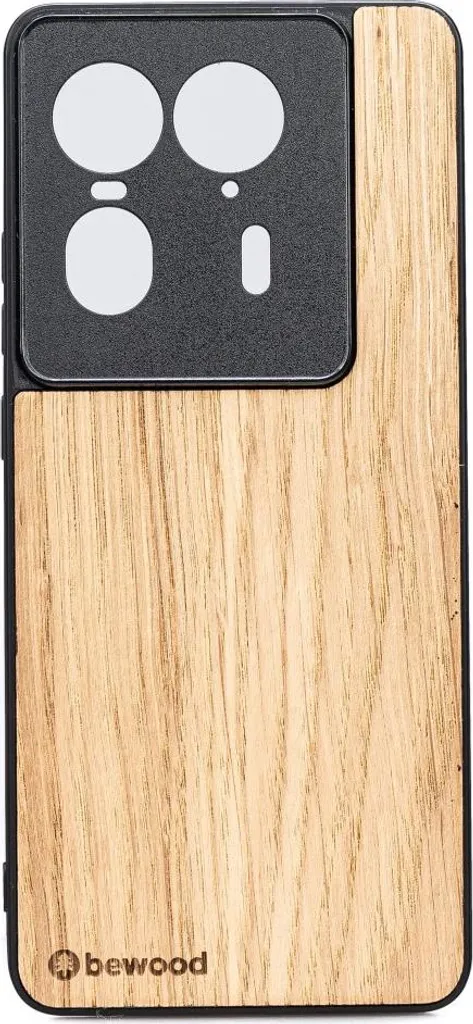 Custodia Protettiva Bewood OAK Motorola Edge 50 Ultra - Legno di Alta Qualità