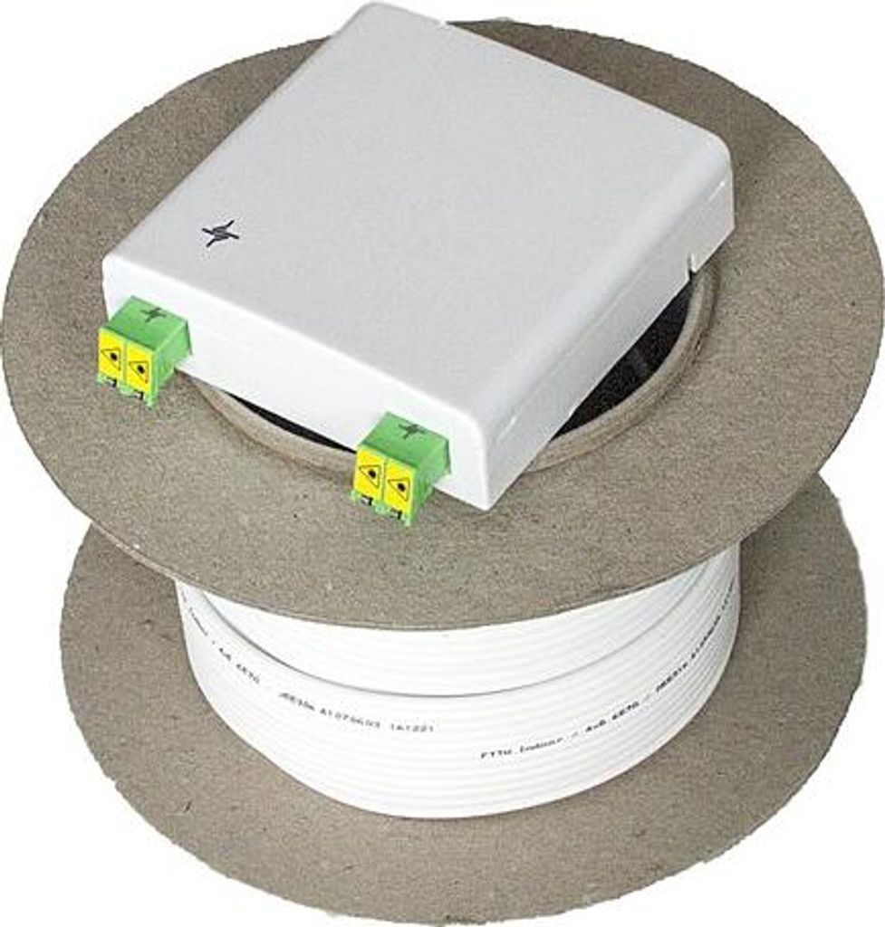 Telegärtner 100022628 Telegärtner Anschlussdose FITH-OAD/F Netzwerk grau