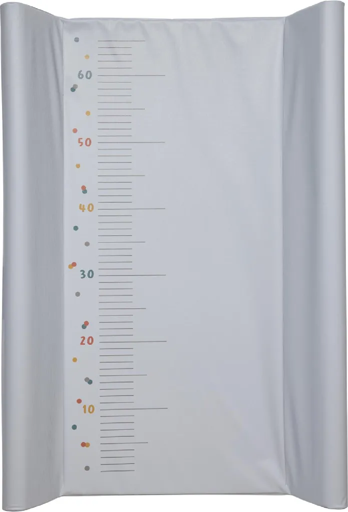 Babycalin Plan à langer Ultra-Light Pois Gris 50x70 cm 100% PVC Mousse
