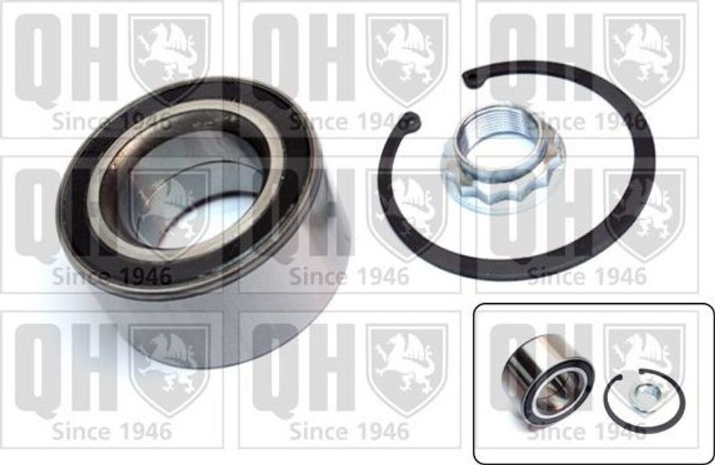 QUINTON HAZELL Radlagersatz Vorne für BMW 3 Touring (E91) 90,3mm QWB1557