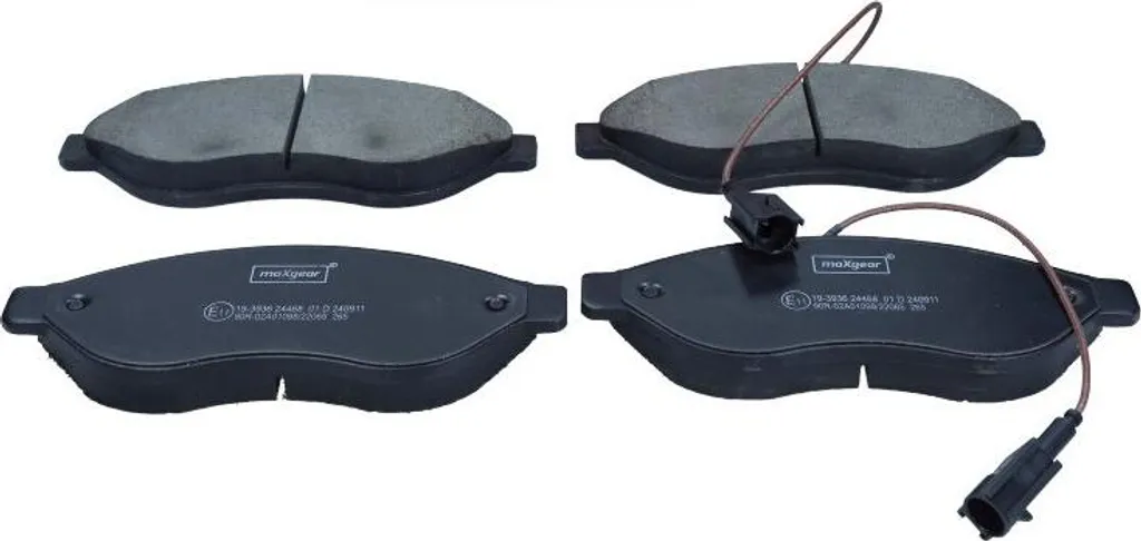 Plaquettes de frein avant pour fourgon Fiat Ducato 2.2 D depuis 2021